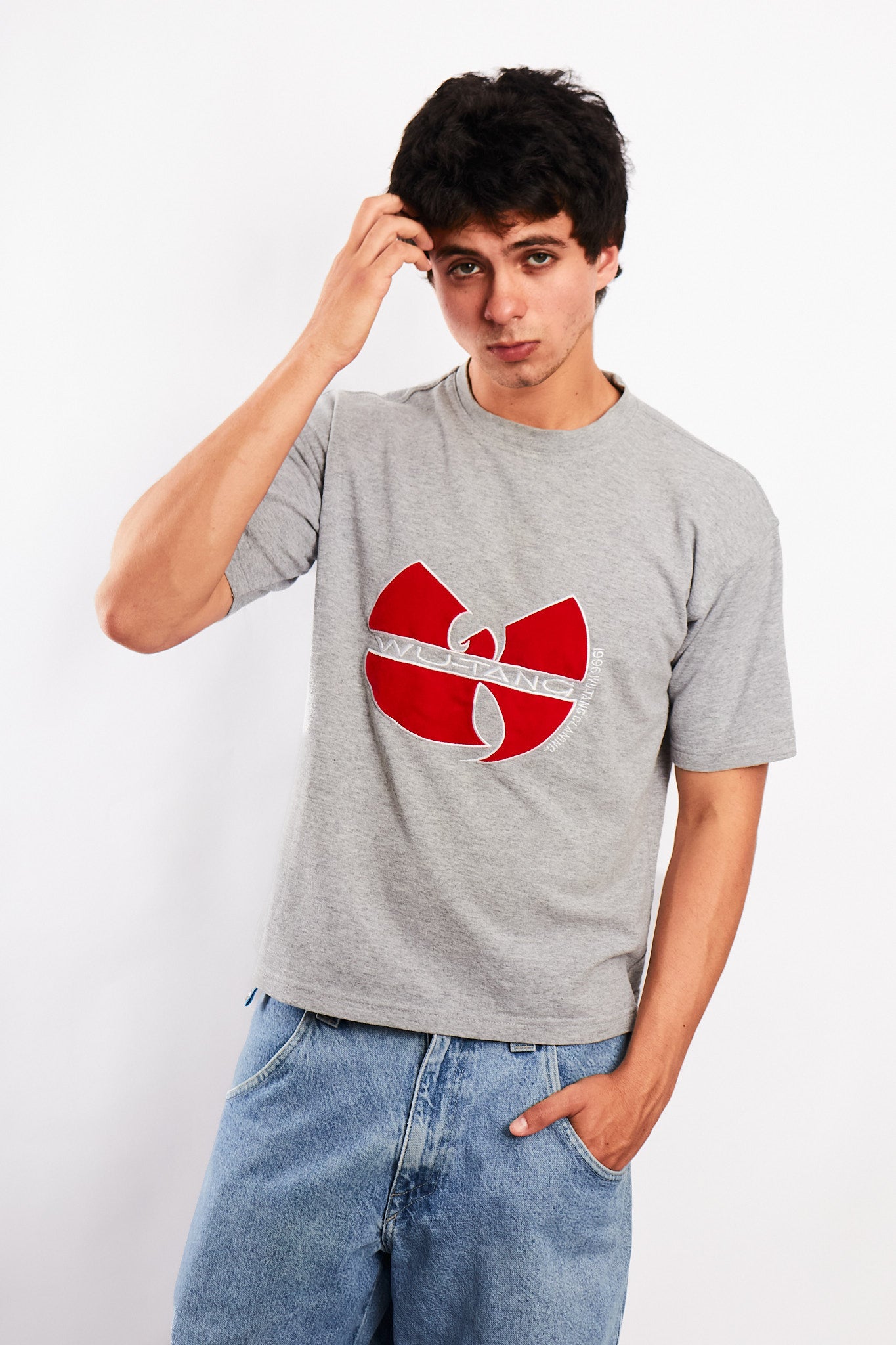 1996 Vintage Wu-wear Wu Tang Boxy Tee (S/M)