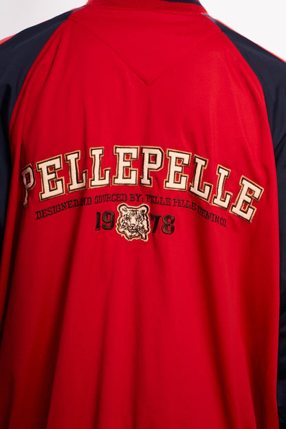 Vintage Y2K Pelle Pelle Big Logo Tiger Track Jacket (XL)
