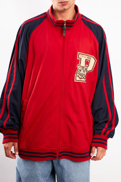 Vintage Y2K Pelle Pelle Big Logo Tiger Track Jacket (XL)