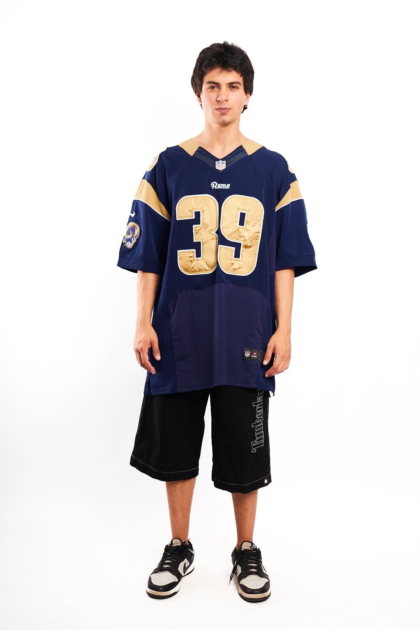 2010 Nike x NFL Los Angeles Rams Rugby Jersey (L/XL)