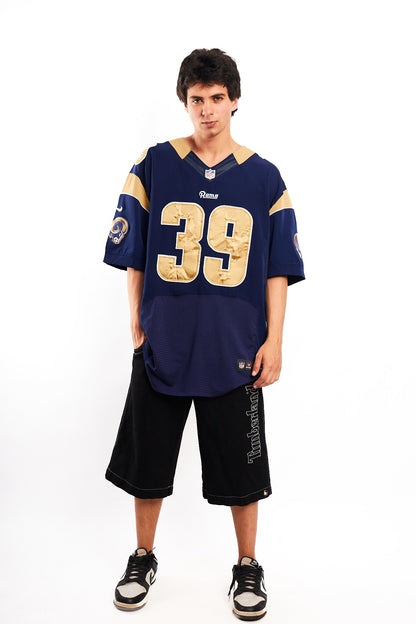 2010 Nike x NFL Los Angeles Rams Rugby Jersey (L/XL)