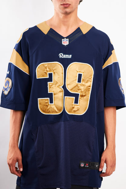 2010 Nike x NFL Los Angeles Rams Rugby Jersey (L/XL)