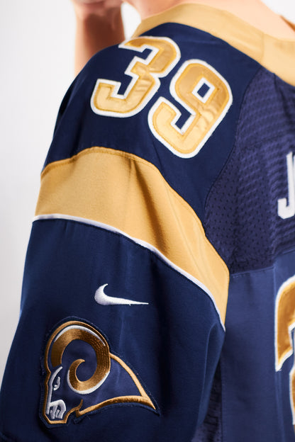 2010 Nike x NFL Los Angeles Rams Rugby Jersey (L/XL)