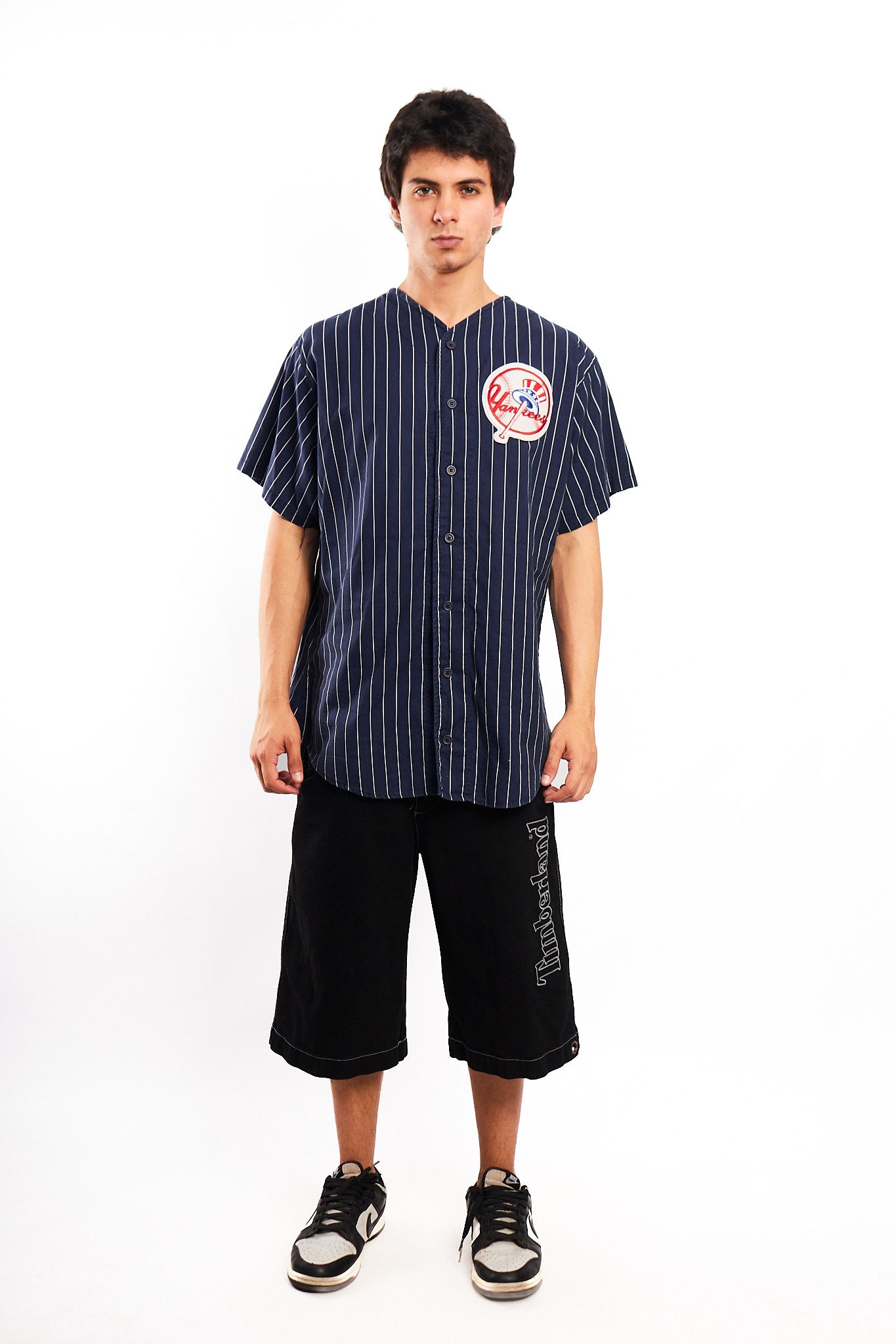 1990 Vintage Chalkline x MLB Yankees Baseball Jersey (M/L)