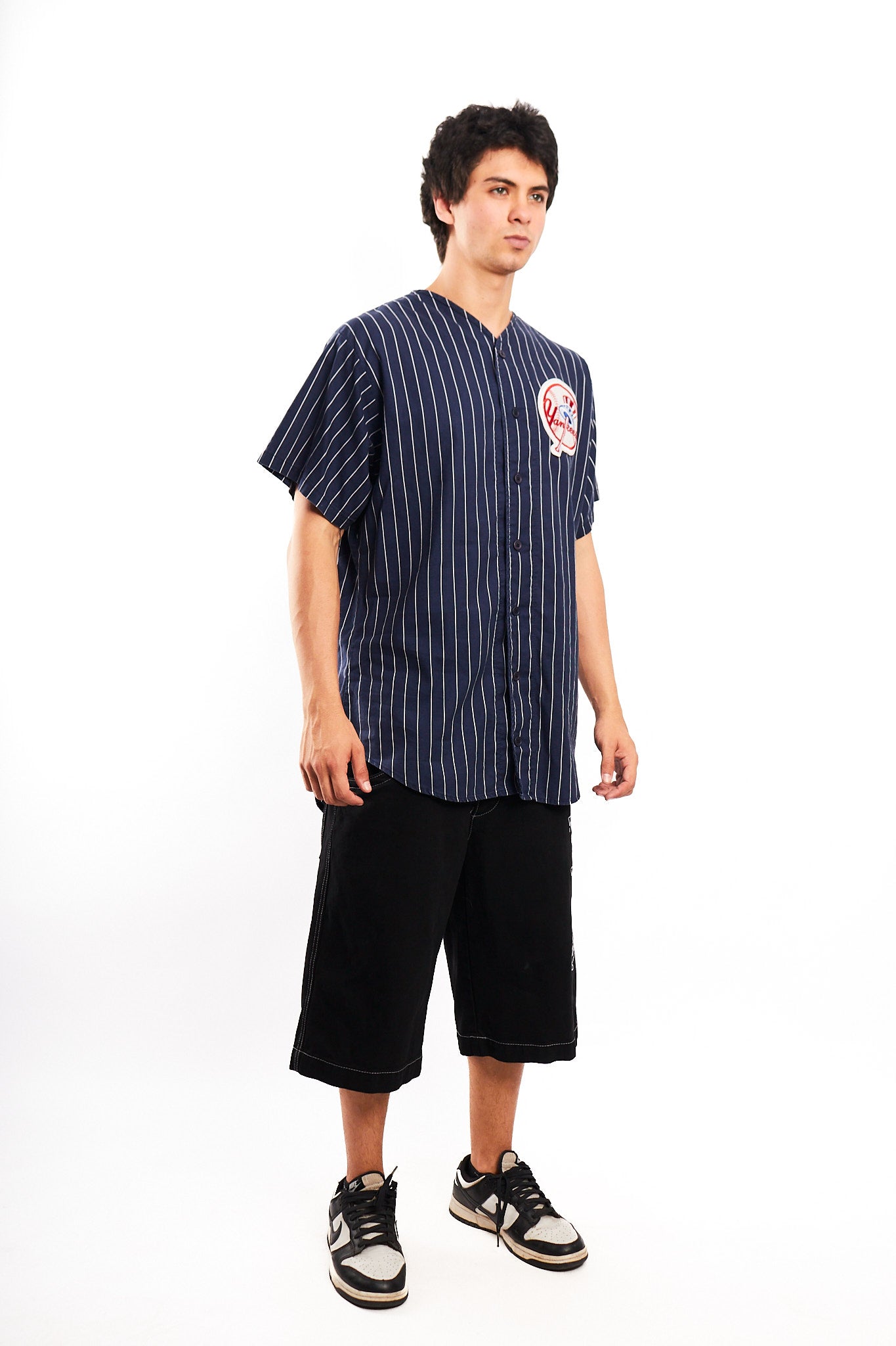 1990 Vintage Chalkline x MLB Yankees Baseball Jersey (M/L)