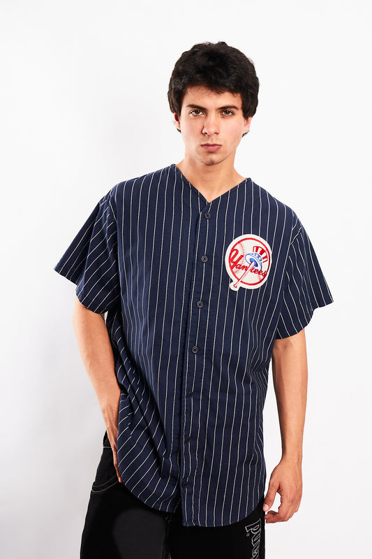 1990 Vintage Chalkline x MLB Yankees Baseball Jersey (M/L)