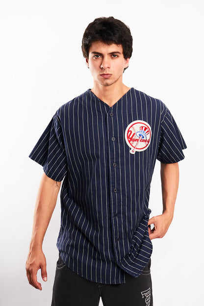 1990 Vintage Chalkline x MLB Yankees Baseball Jersey (M/L)
