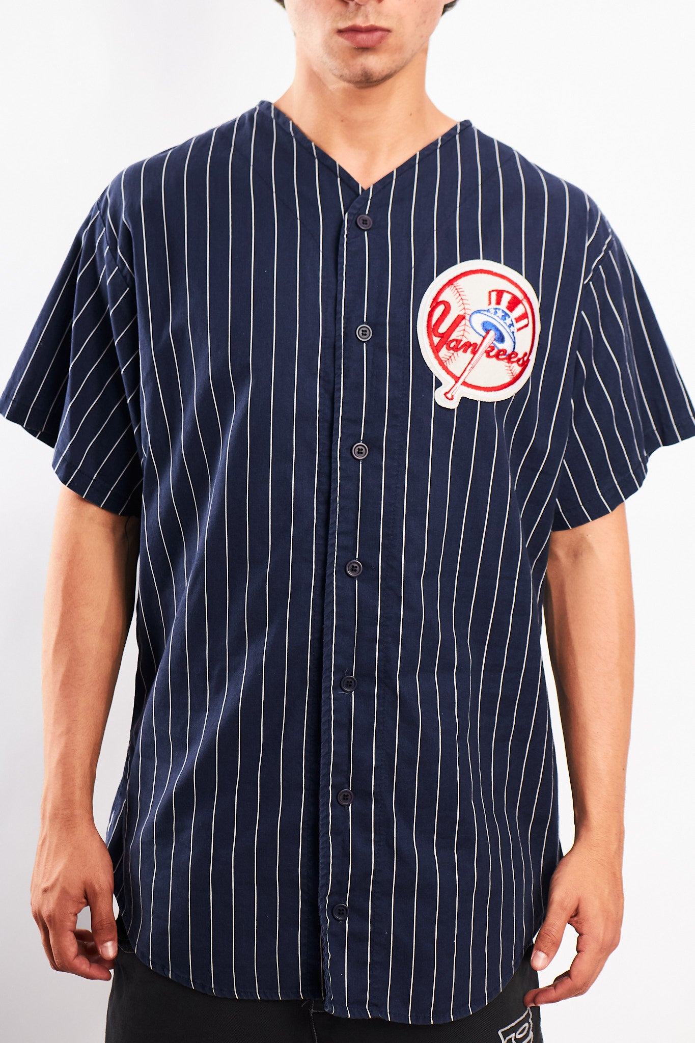 1990 Vintage Chalkline x MLB Yankees Baseball Jersey (M/L)