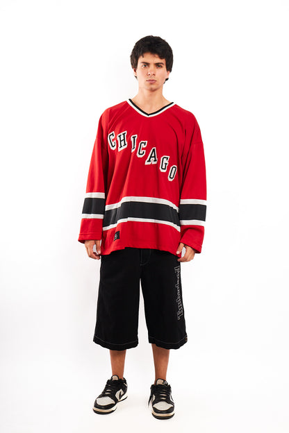 2000 Vintage Southpole Chicago Hockey Jersey (L/XL)