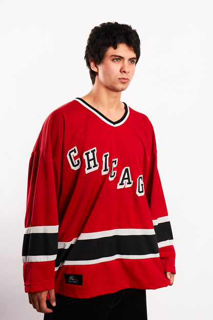 2000 Vintage Southpole Chicago Hockey Jersey (L/XL)