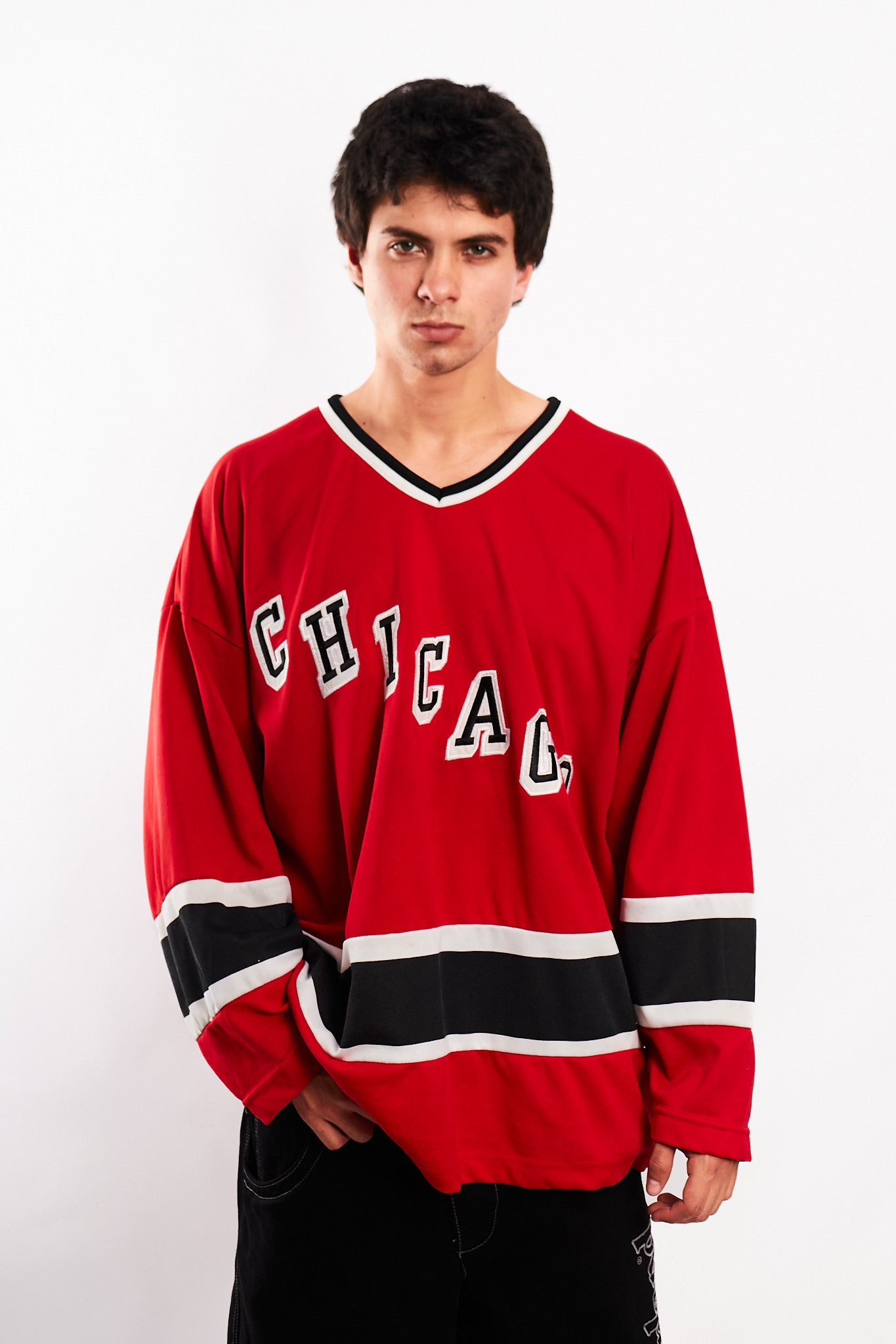 2000 Vintage Southpole Chicago Hockey Jersey (L/XL)