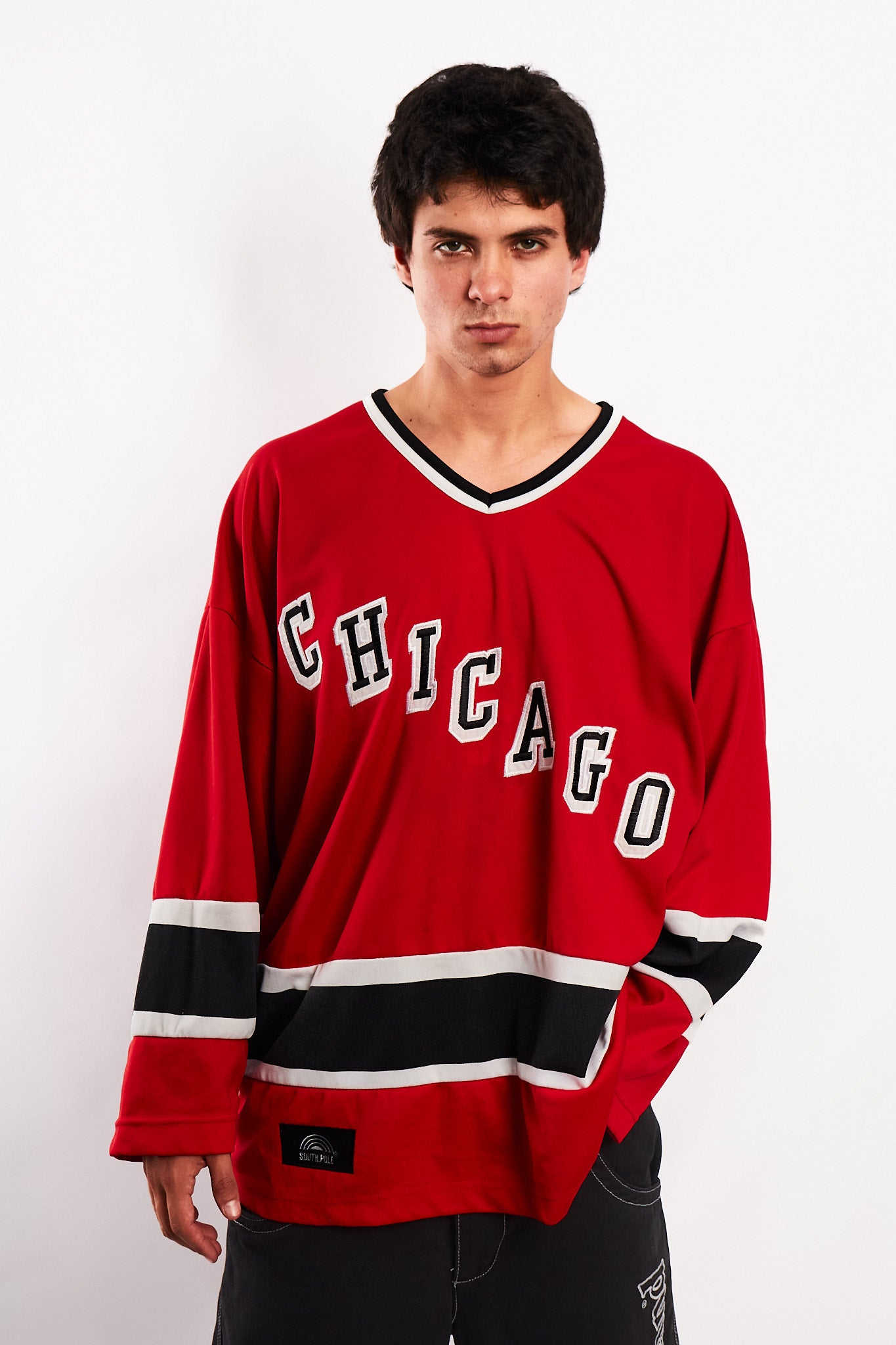 2000 Vintage Southpole Chicago Hockey Jersey (L/XL)
