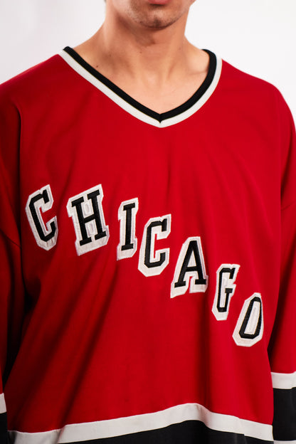 2000 Vintage Southpole Chicago Hockey Jersey (L/XL)