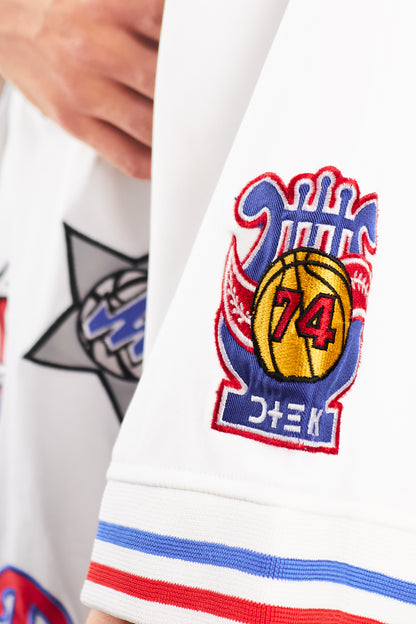 1990 Vintage NBA Patched All Teams Jersey (XL/XXL)