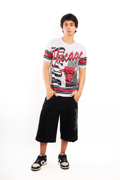 2010 UNK x NBA Chicago Bulls Graphic Tee ( S/M)