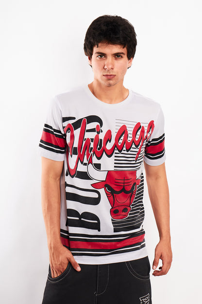2010 UNK x NBA Chicago Bulls Graphic Tee ( S/M)
