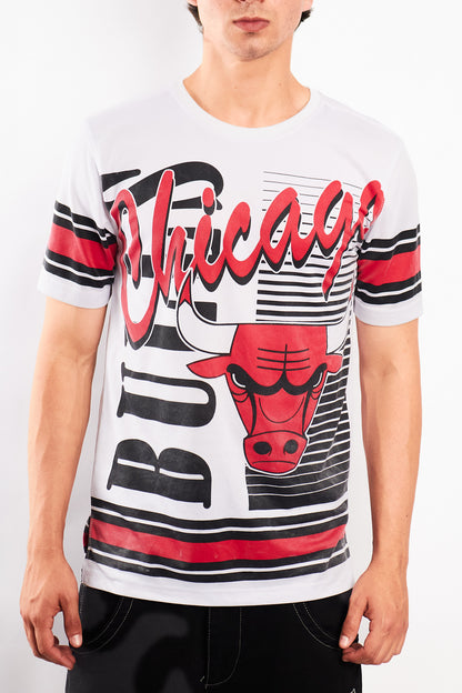 2010 UNK x NBA Chicago Bulls Graphic Tee ( S/M)
