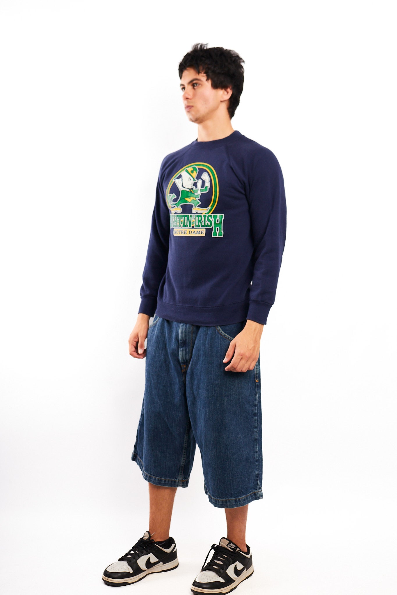 1990 Vintage Notre Dame Fighting Irish Crewneck (S/M)
