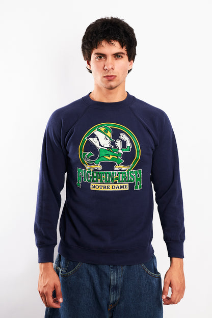 1990 Vintage Notre Dame Fighting Irish Crewneck (S/M)