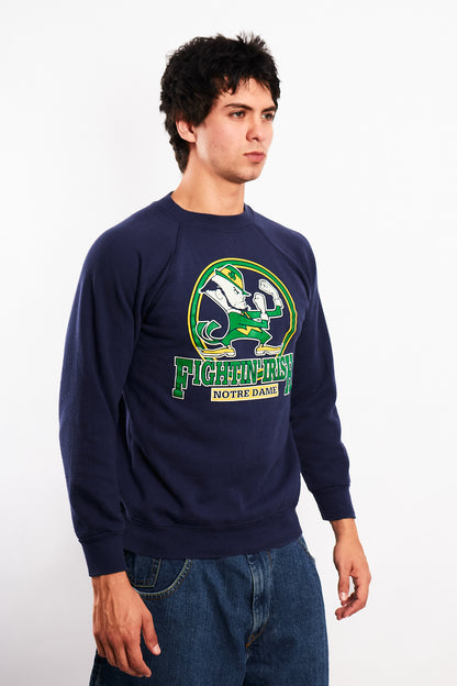 1990 Vintage Notre Dame Fighting Irish Crewneck (S/M)