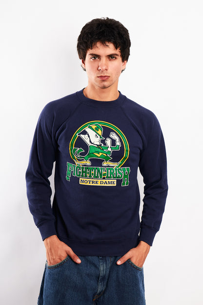 1990 Vintage Notre Dame Fighting Irish Crewneck (S/M)