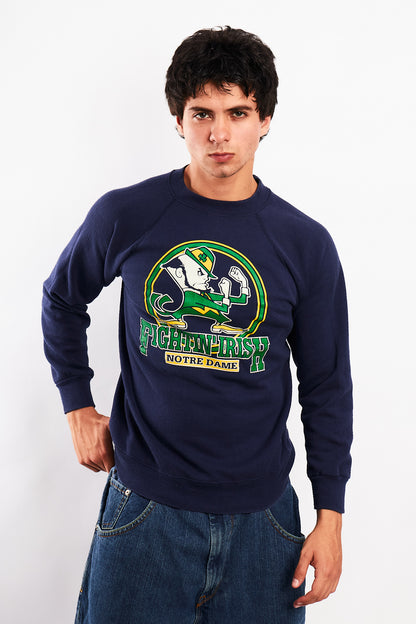 1990 Vintage Notre Dame Fighting Irish Crewneck (S/M)