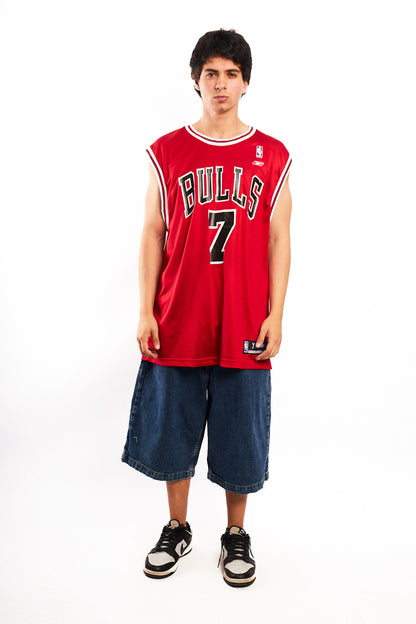 2000 Reebok x NBA Chicago Bulls "Gordon # 7" Jersey (L/XL)
