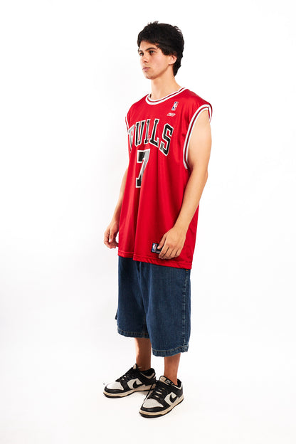 2000 Reebok x NBA Chicago Bulls "Gordon # 7" Jersey (L/XL)