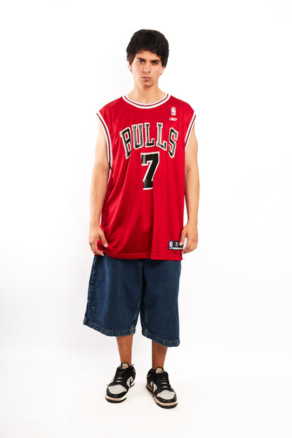 2000 Reebok x NBA Chicago Bulls "Gordon # 7" Jersey (L/XL)