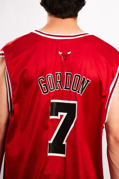 2000 Reebok x NBA Chicago Bulls "Gordon # 7" Jersey (L/XL)