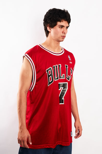 2000 Reebok x NBA Chicago Bulls "Gordon # 7" Jersey (L/XL)