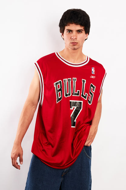 2000 Reebok x NBA Chicago Bulls "Gordon # 7" Jersey (L/XL)