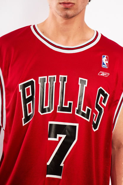 2000 Reebok x NBA Chicago Bulls "Gordon # 7" Jersey (L/XL)