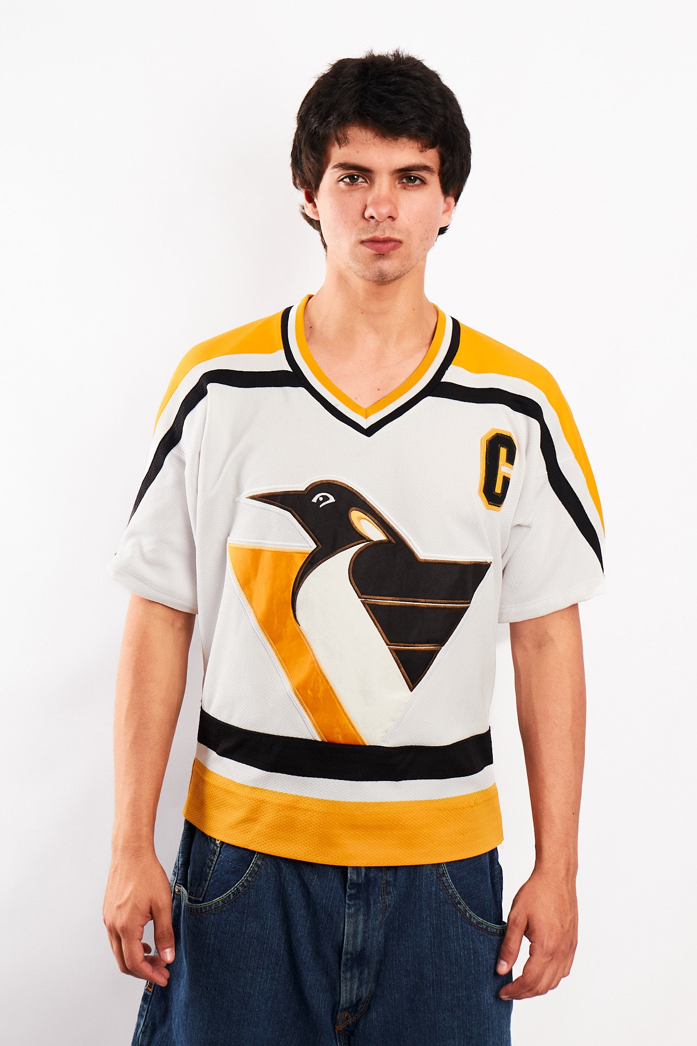 1990 Starter x NHL Pittsburgh Penguins Hockey Jersey (S)