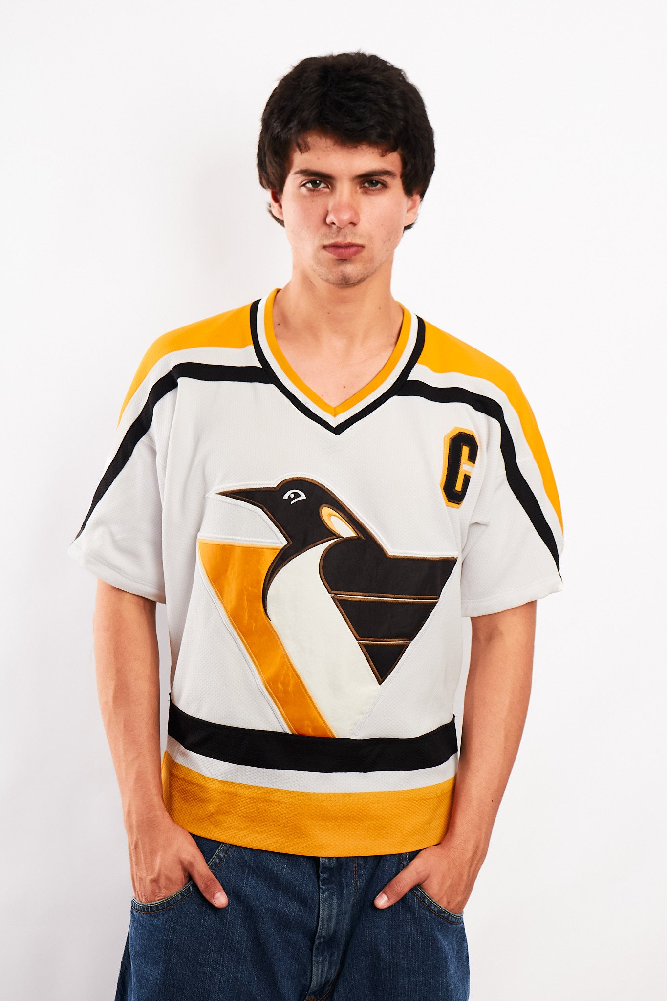 1990 Starter x NHL Pittsburgh Penguins Hockey Jersey (S)