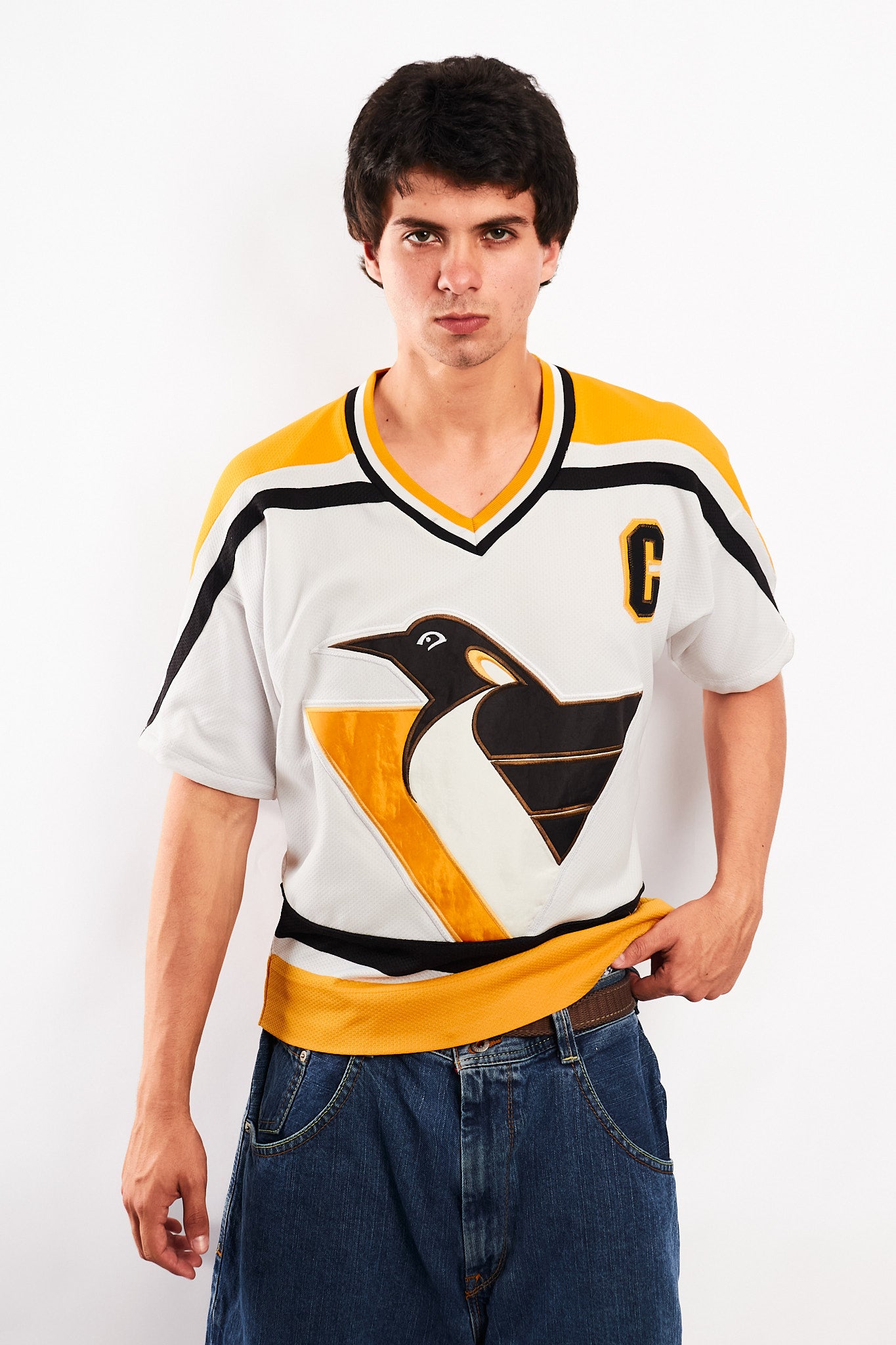 1990 Starter x NHL Pittsburgh Penguins Hockey Jersey (S)