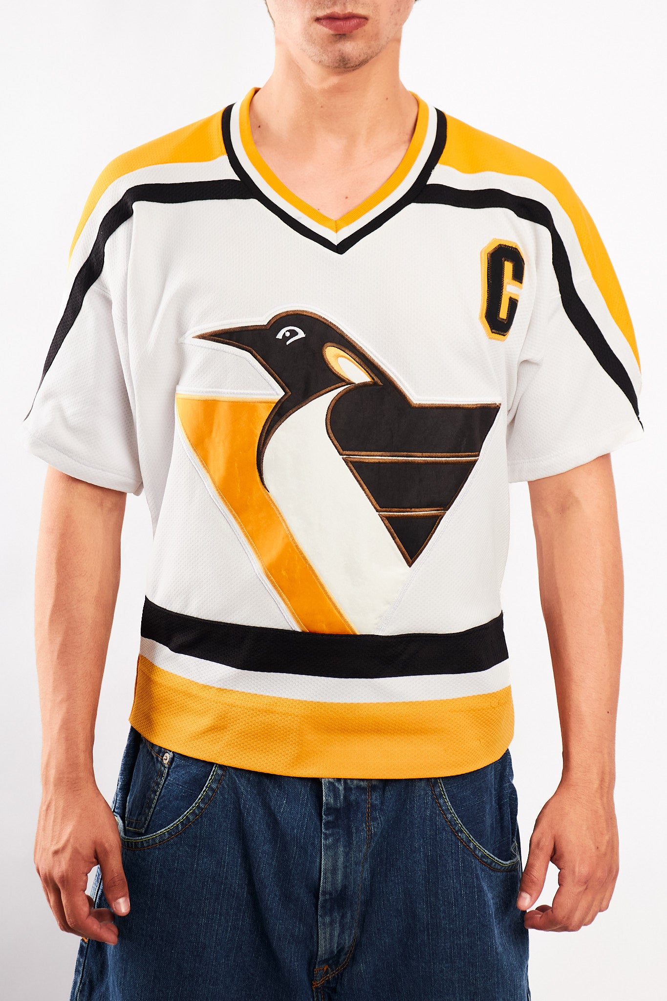 1990 Starter x NHL Pittsburgh Penguins Hockey Jersey (S)