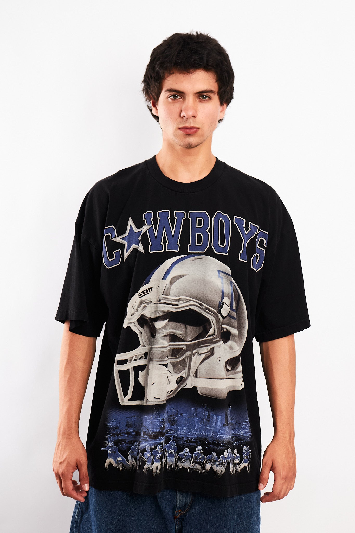 1990 Vintage Pro-Tag NFL Teams Dallas Cowboys Tee (XL)