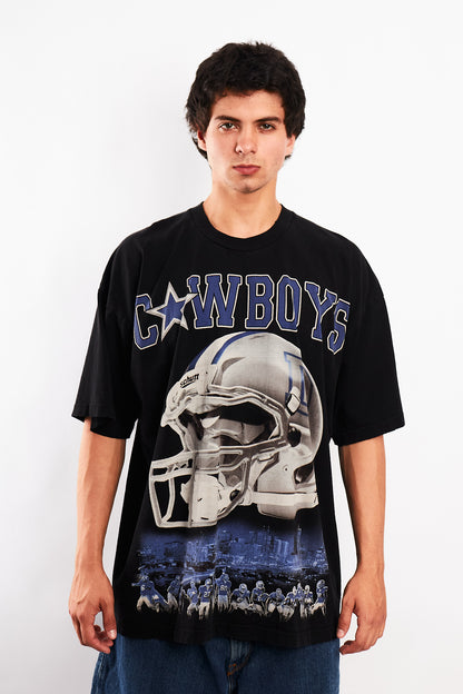 1990 Vintage Pro-Tag NFL Teams Dallas Cowboys Tee (XL)