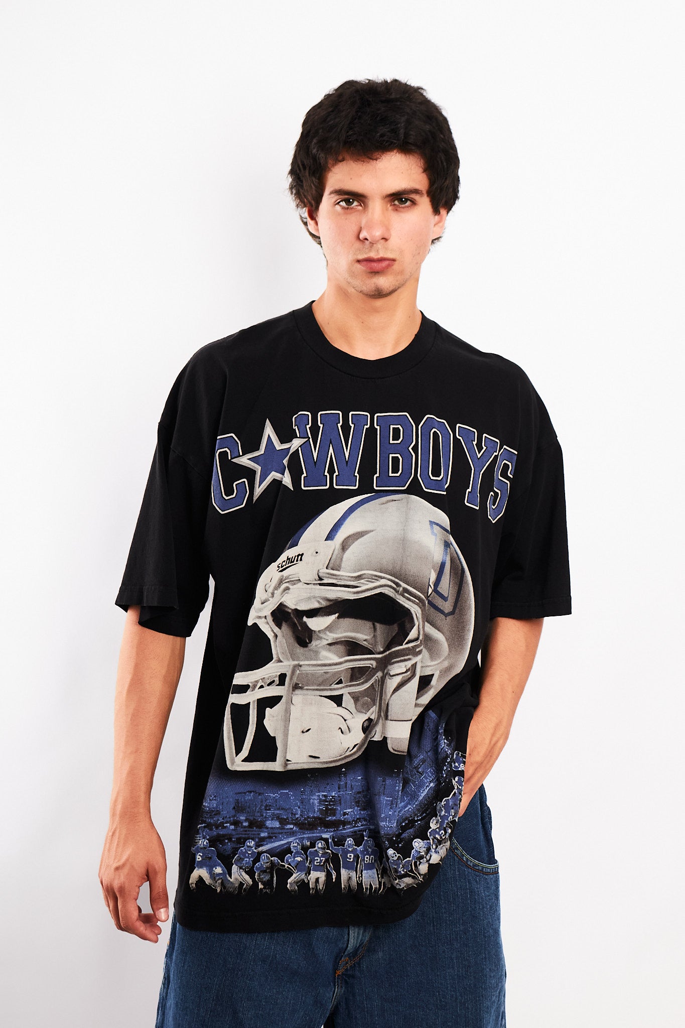 1990 Vintage Pro-Tag NFL Teams Dallas Cowboys Tee (XL)