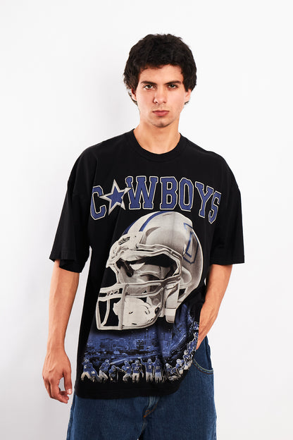 1990 Vintage Pro-Tag NFL Teams Dallas Cowboys Tee (XL)
