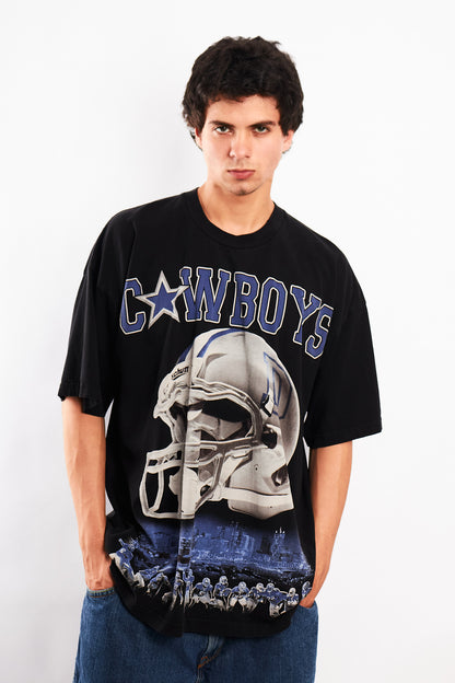 1990 Vintage Pro-Tag NFL Teams Dallas Cowboys Tee (XL)