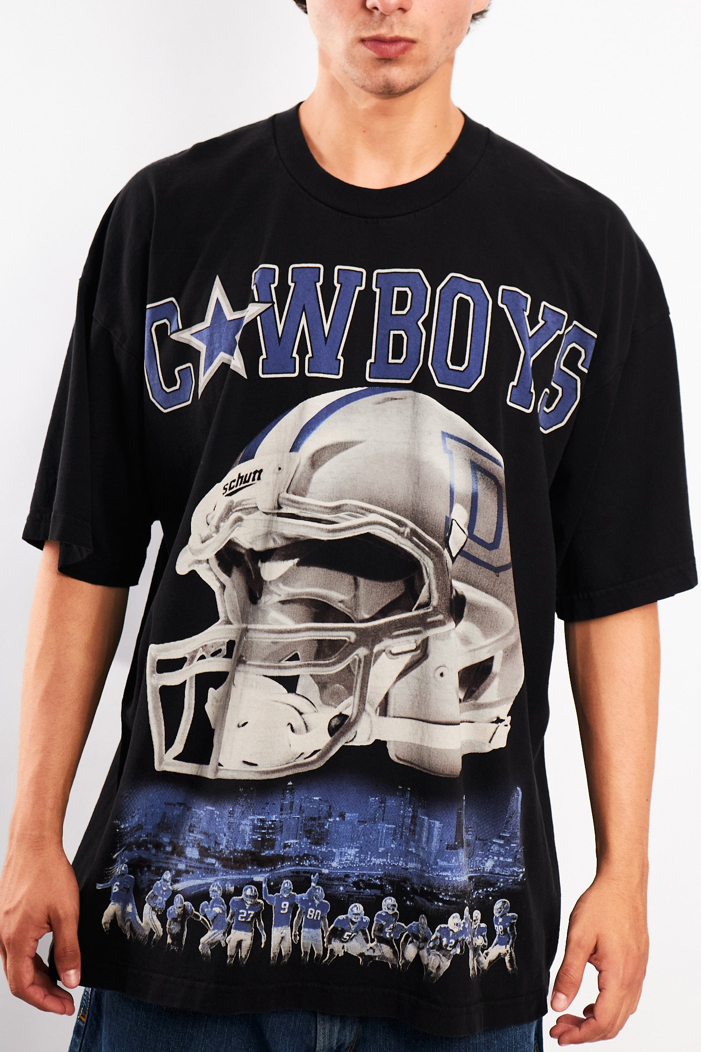1990 Vintage Pro-Tag NFL Teams Dallas Cowboys Tee (XL)