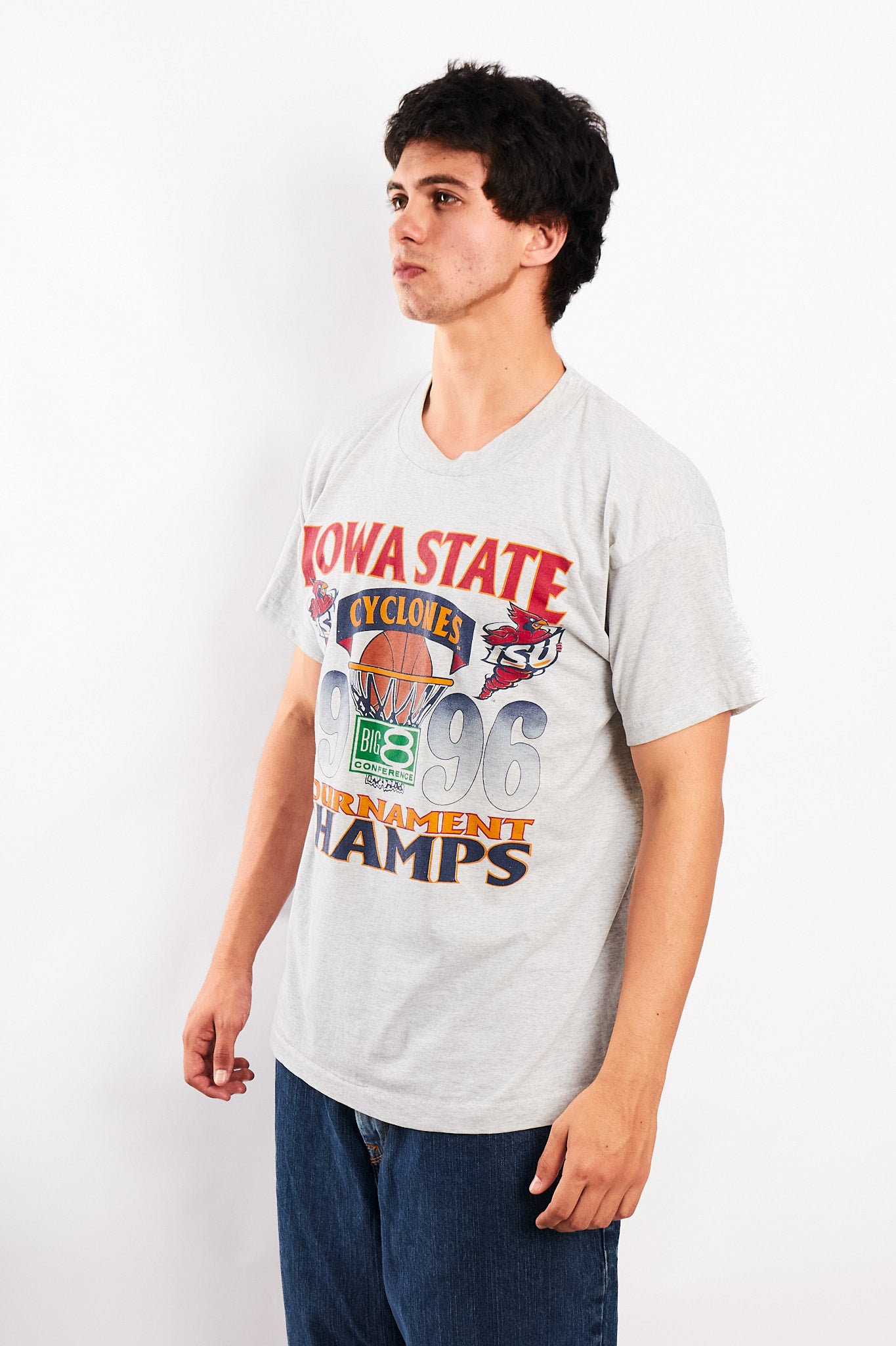 1996 Iowa State Basketball Tee (M/L)