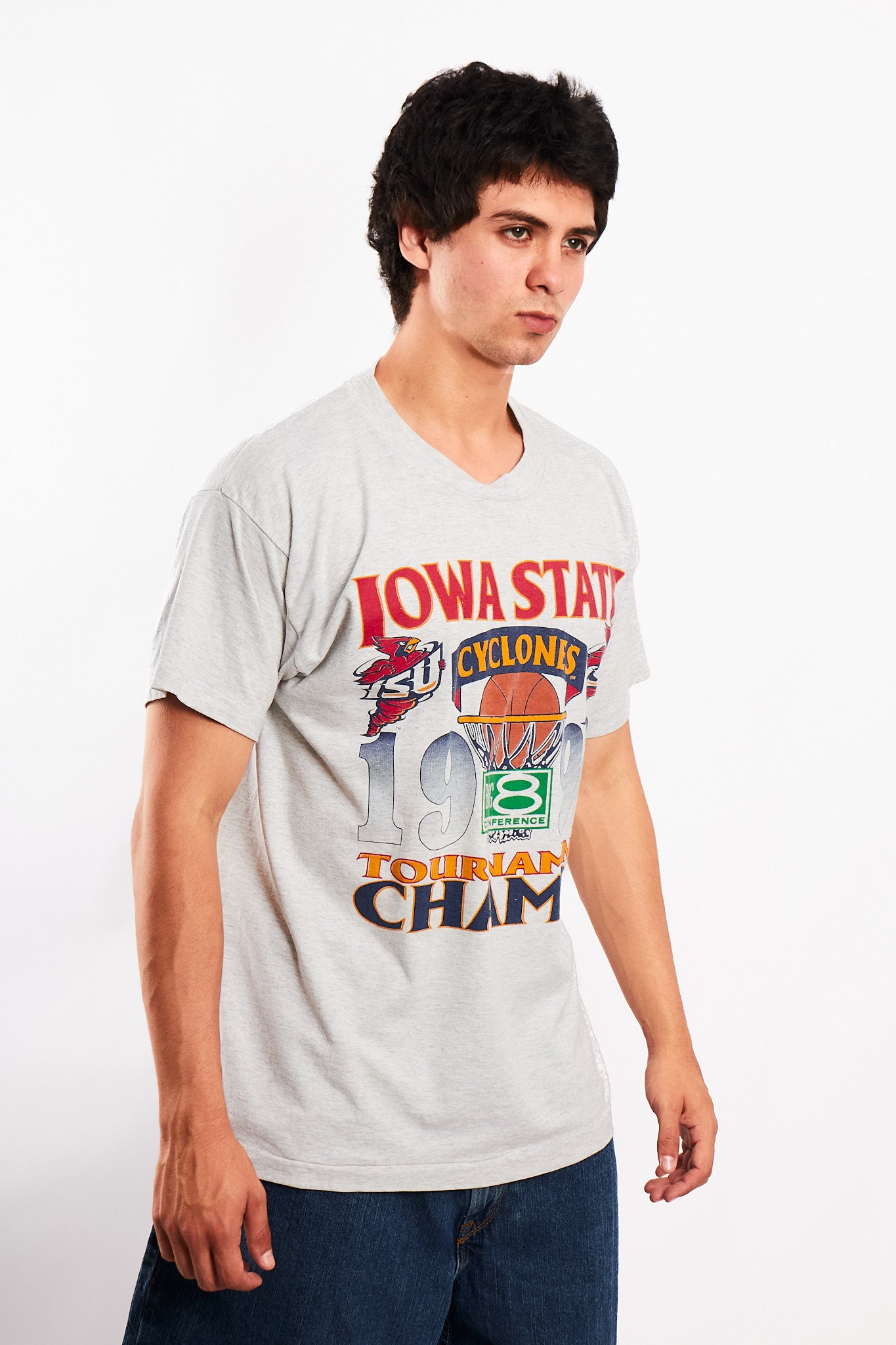 1996 Iowa State Basketball Tee (M/L)