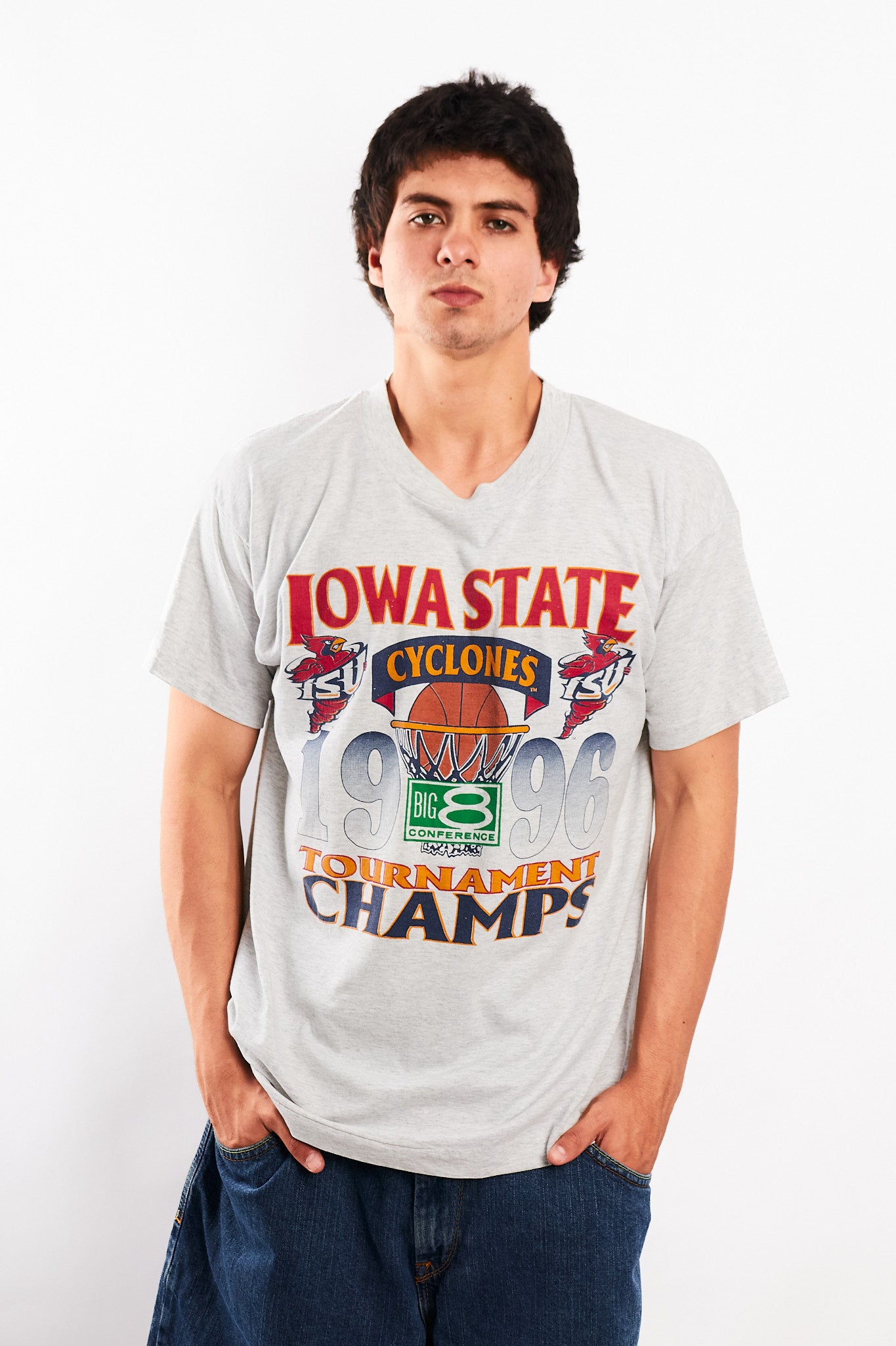 1996 Iowa State Basketball Tee (M/L)