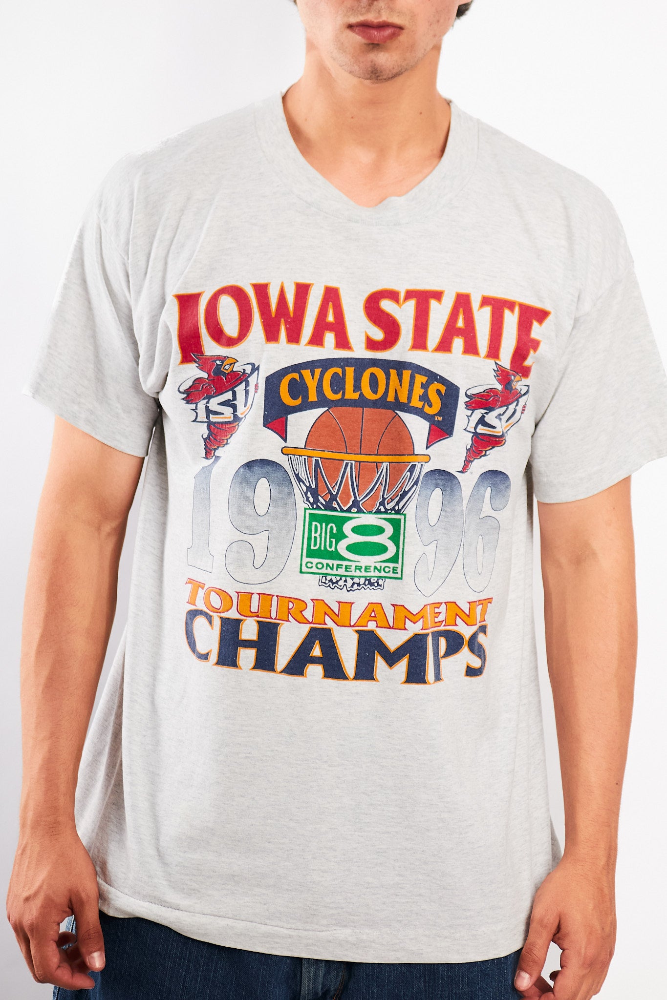 1996 Iowa State Basketball Tee (M/L)