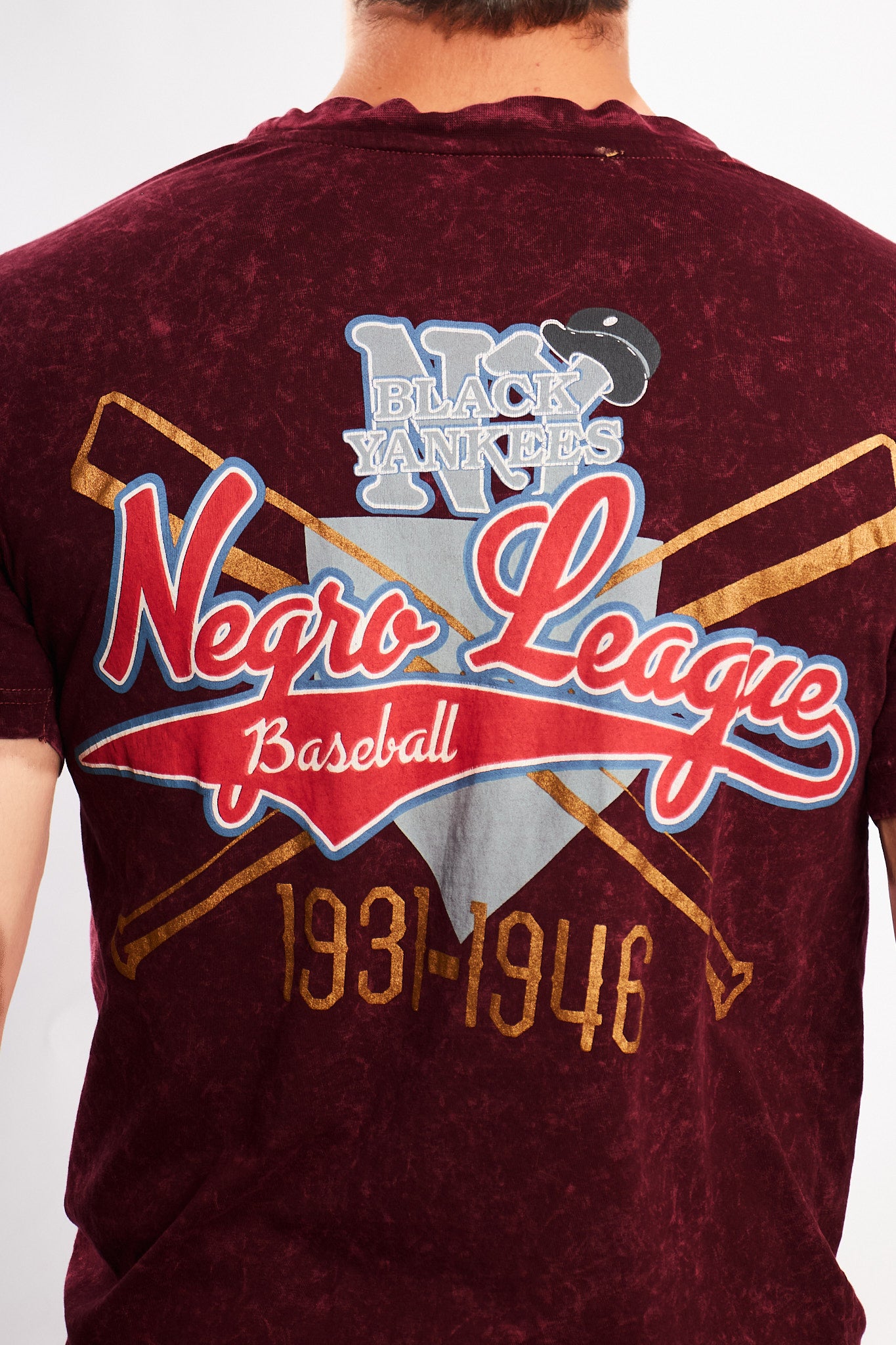 1990 Vintage Rawsports x Negro League Black Yankees Tee (M)