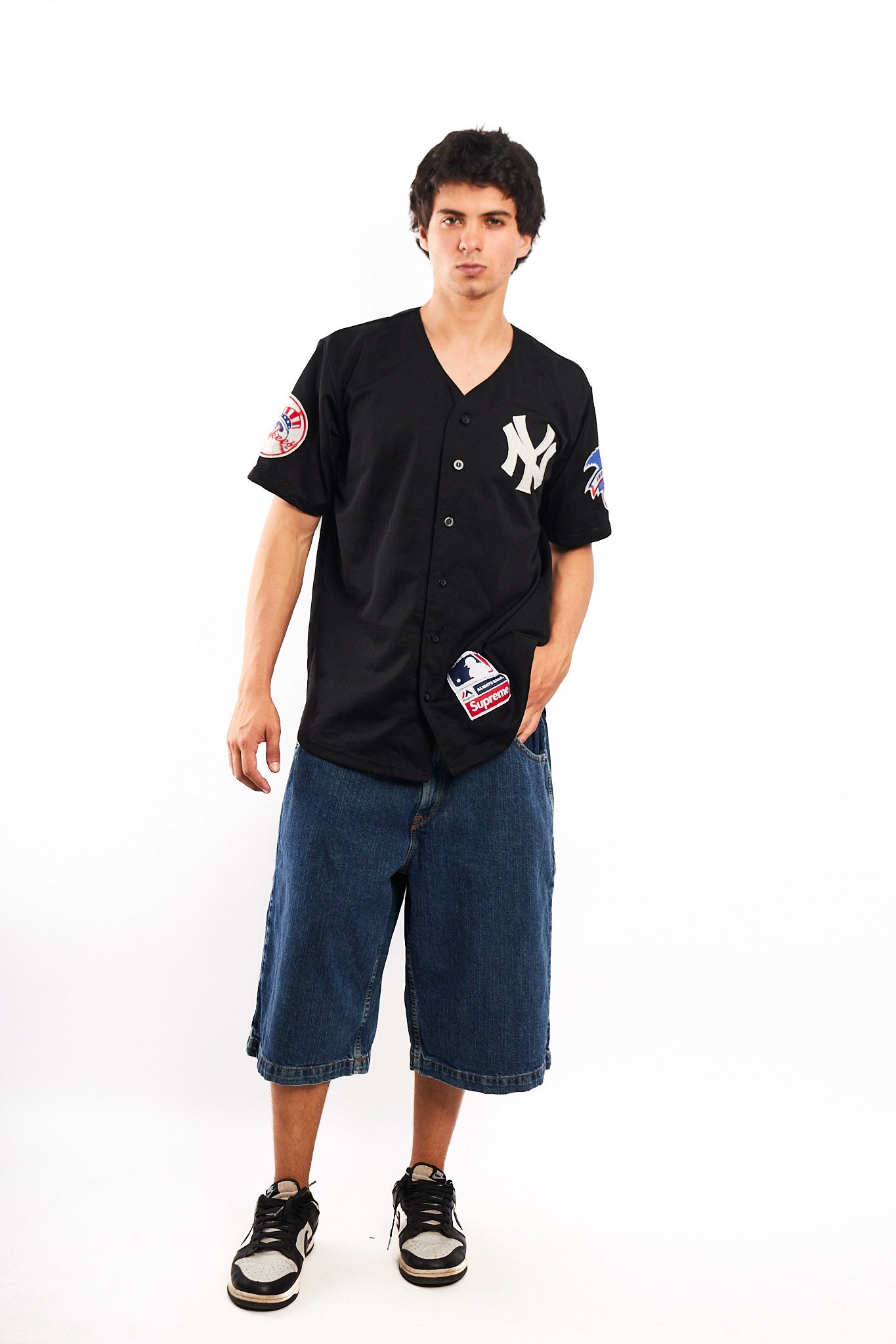 2020 Majestic x Supreme Yankees Jersey (L/XL)