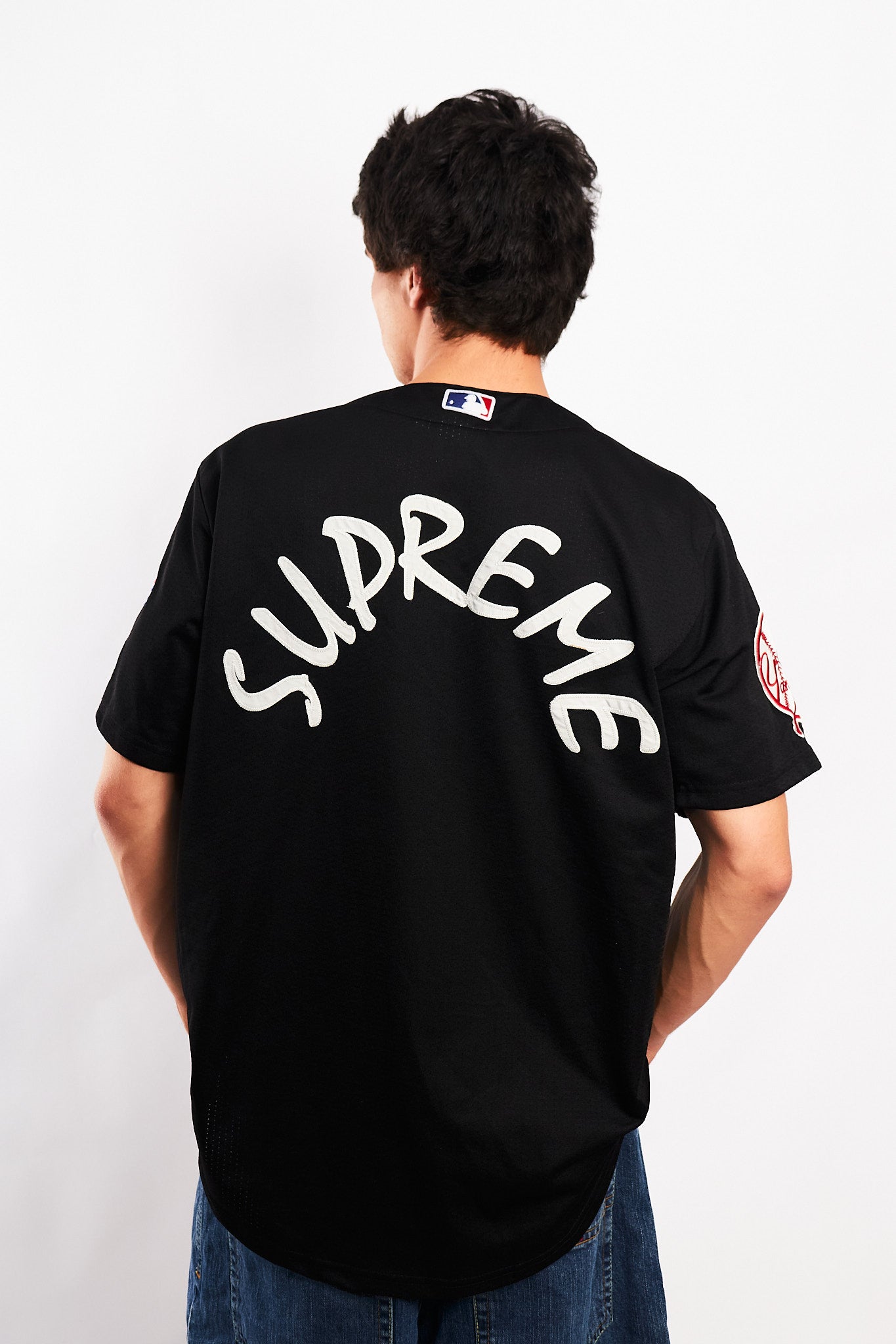 2020 Majestic x Supreme Yankees Jersey (L/XL)